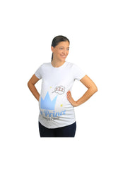 Mummy's Baby Prince Desenli Hamile Tshirt