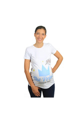 Mummy's Baby Prince Desenli Hamile Tshirt