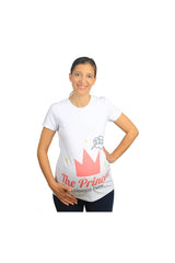 Mummy's Baby Princess Desenli Hamile Tshirt