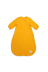 Funna Baby Müslin Uyku Tulumu Kollu Marigold Hardal 70cm
