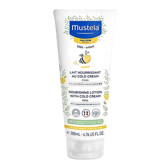 Mustela Cold Cream İçeren Besleyici Vücut Losyonu 200ml