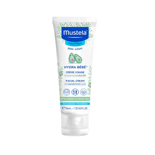 Mustela Hydra Organik Avokadolu Bebek Yüz Kremi 40ml