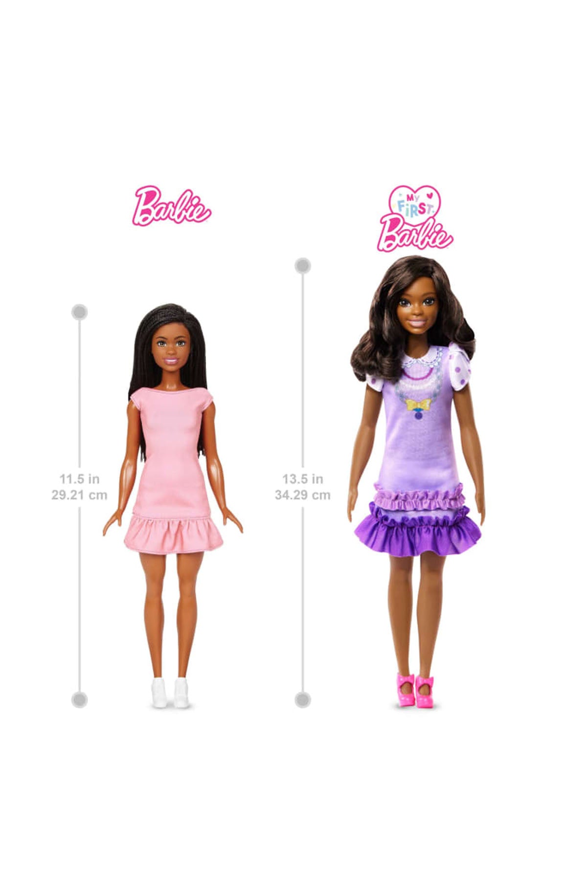 My First Barbie -İlk Barbie Bebeğim Serisi Bebekleri-Brooklyn HLL20