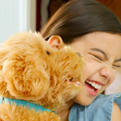 My Fuzzy Friends Sevimli Labrador Moji Türkçe