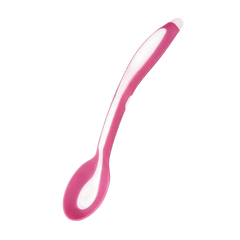 Mycey Taşıma Kutulu Mama Kaşığı Yumuşak Uçlu Pembe - Welcome Baby