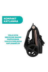 Chicco Mysa Bebek Arabası Black Satın