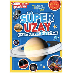 Beta Kids National Geographic Kids Süper Uzay Çıkarmalı Faaliyet Kitabı 1000'den Fazla Çıkartma