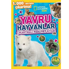 Beta Kids National Geographic Kids Yavru Hayvanlar Çıkarmalı Faaliyet Kitabı 1000'den Fazla Çıkartma