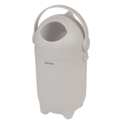 Nattou Dropy Bebek Bezi Çöp Kovası Açık Gri