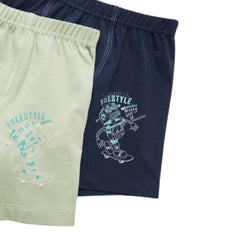 Natuline 2'li Erkek Çocuk Likralı Boxer