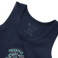 Natuline 2'li Robot Desenli Likralı Erkek Çocuk Atlet