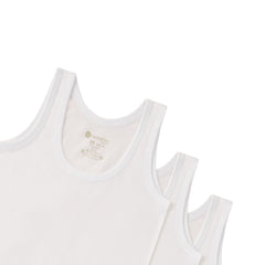 Natuline 3'lü Organik Pamuk Erkek Çocuk Penye Atlet