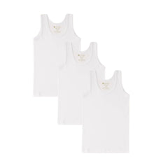 Natuline 3'lü Erkek Çocuk Ribana Atlet