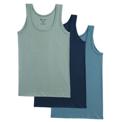 Natuline 3'lü Organik Ribana Erkek Çocuk Atlet