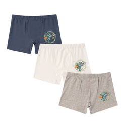 Natuline 3'lü Erkek Çocuk Space Adventure Likralı Boxer