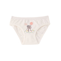 Natuline 3'lü Kız Çocuk Likralı Külot