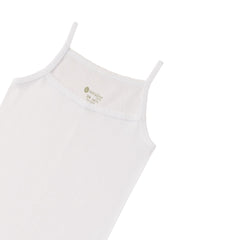 Natuline 3'lü Kız Çocuk Ribana İp Askılı Atlet