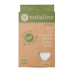 Natuline 3'lü Kız Çocuk Ribana Kaşkorse Külot