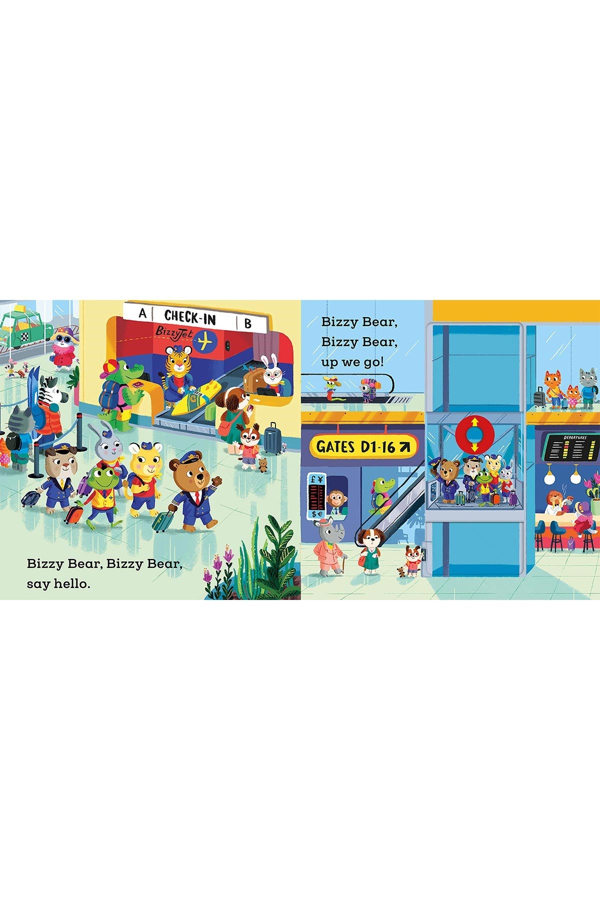 Nosy Crow Bizzy Bear Aeroplane Pilot - Welcome Baby