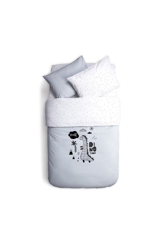 Funna Baby Nevresim Takımı Dino Mavi 100x150cm