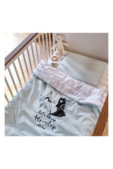 Funna Baby Nevresim Takımı Lets Go Mint 100x150cm
