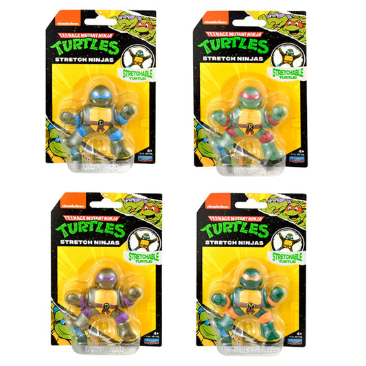 Ninja Turtles Mini Stretch Figürler