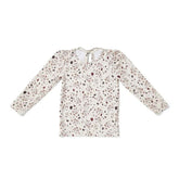 Nuuroo Anne UV Korumalı Kız Uzun Kollu Mayo Tişört Çiçekli