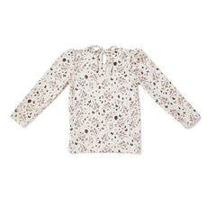 Nuuroo Anne UV Korumalı Kız Uzun Kollu Mayo Tişört Çiçekli