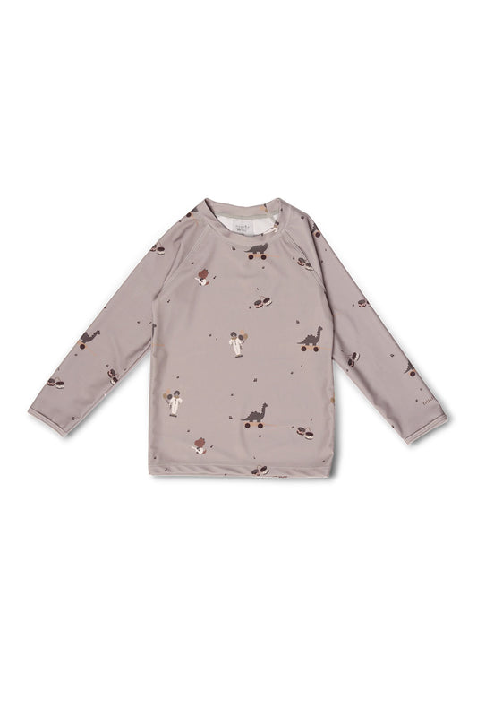 Nuuroo Kris UV Korumalı Erkek Uzun Kollu Mayo Tisört Dino