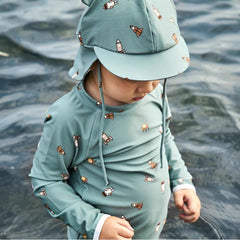 Nuuroo Kris UV Korumalı Erkek Uzun Kollu Mayo Tişört Uzay