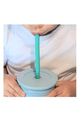 Oioi Ham+Hüp Pipetli Silikon Bardak Mellow Yellow/Powder Grey