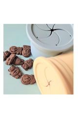 Oioi Ham+Hüp Pipetli Silikon Bardak Mellow Yellow/Powder Grey