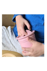 Oioi Ham+Hüp Pipetli Silikon Bardak Pink Pink/Velvet Rose