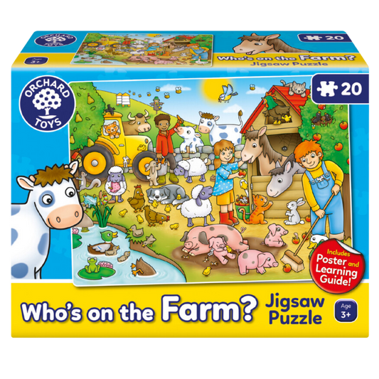 Orchard Who is On The Farm Puzzle
