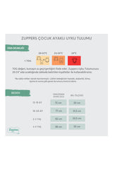Zuppers Organik Pamuk Çocuk Ayaklı Uyku Tulumu