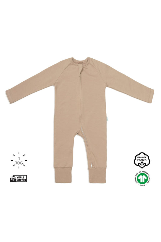 Zuppers Organik Pamuk Çocuk Ayaklı Uyku Tulumu
