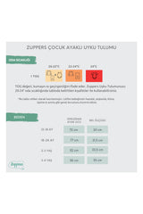 Zuppers Organik Pamuk Çocuk Ayaklı Uyku Tulumu Bej 2-3 Yaş