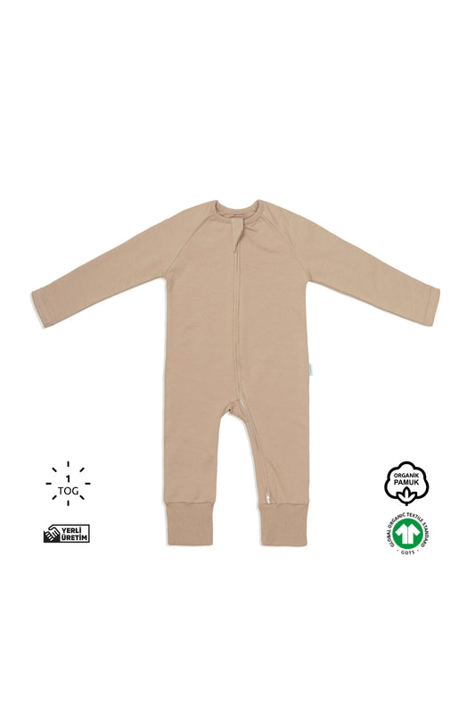 Zuppers Organik Pamuk Çocuk Ayaklı Uyku Tulumu