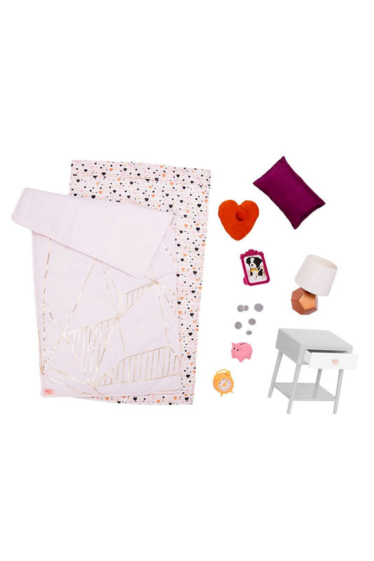 Our Generation Goodnight Glow Nevresim Takımı ve Komodin seti