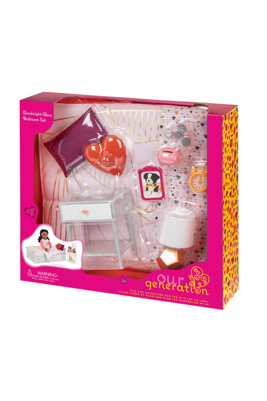 Our Generation Good Night Glow Nevresim Takımı ve Komodin Seti