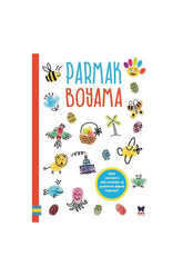 Net Kitap Parmak Boyama Kırmızı