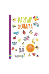 Net Kitap Parmak Boyama Mor
