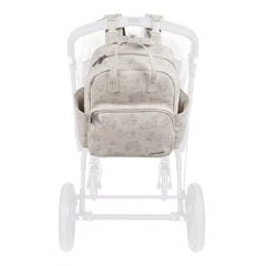 Pasito A Pasito Toile de Jouy Bebek Bakım Sırt Çantası Cream