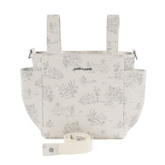 Pasito A Pasito Toile de Jouy Crossbody Bebek Bakım Çantası Cream