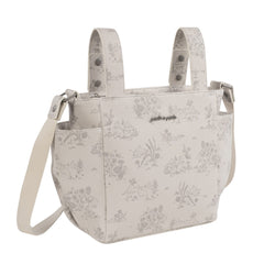 Pasito A Pasito Toile de Jouy Crossbody Bebek Bakım Çantası Cream