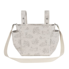 Pasito A Pasito Toile de Jouy Crossbody Bebek Bakım Çantası Cream
