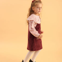 Patique Çiçek Yakalı Gömlek