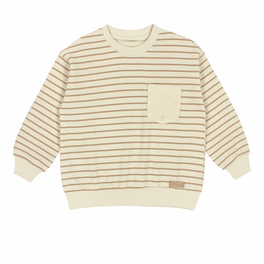 Patique Çizgili Sweatshirt