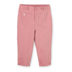 Patique Denim Pantolon Pembe
