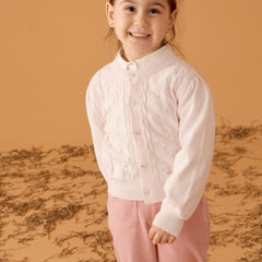 Patique Denim Pantolon Pembe